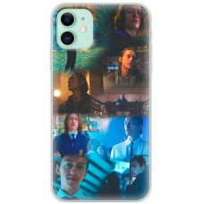 Чохол для iPhone 12 Mixcase Венздей колаж Ксавьє