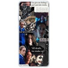 Чохол для Samsung Galaxy A13 (A135) Mixcase Венздей колаж Ксавье г
