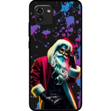 Чохол для Samsung Galaxy A03 (A035) MixCase Новий рік гламурний Святий Миколай