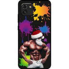 Чохол для Samsung Galaxy A03 (A035) MixCase Новий рік бодібілдер