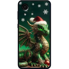 Чохол для Samsung Galaxy A03 Core (A032) MixCase Новий рік дракон в обладунках