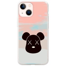 Чохол для iPhone 13 MixCase робот чорний