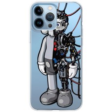 Чохол для iPhone 13 Pro MixCase робот половини