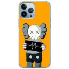 Чохол для iPhone 13 Pro MixCase робот з кардіограмою