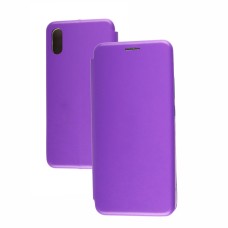 Чохол книжка Premium для Xiaomi Redmi 9A бузковий