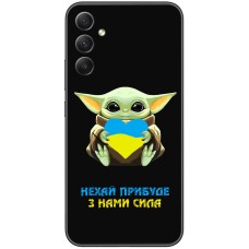 Чохол для Samsung Galaxy A14 MixCase мультики Yoda from Ukraine