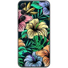 Чохол для Samsung Galaxy A14 MixCase квіти тропіки