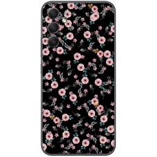 Чохол для Samsung Galaxy A14 MixCase квіти на чорному