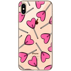 Чохол для iPhone XS Max MixCase день закоханих цукерка серце