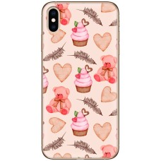 Чохол для iPhone XS Max MixCase день закоханих плюшевий ведмедик