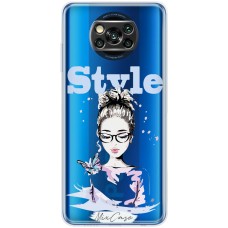 Чохол для Xiaomi Poco X3 / X3 Pro Mixcase дівчина дизайн 1