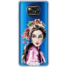 Чохол для Xiaomi Poco X3 / X3 Pro Mixcase дівчини дизайн 2