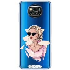 Чохол для Xiaomi Poco X3 / X3 Pro Mixcase дівчина дизайн 3