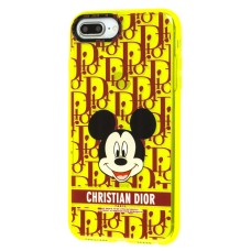 Чохол для iPhone 7 Plus / 8 Plus Neon print Міккі Маус CD