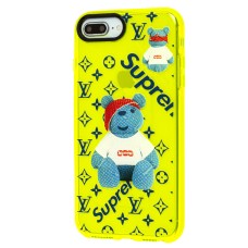 Чохол для iPhone 7 Plus / 8 Plus Neon print bear supreme