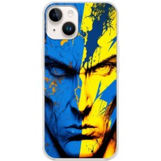 Чохол для iPhone 15 Plus MixCase асорті обличчя фарбою