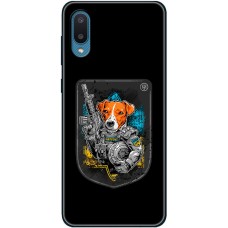 Чохол для Samsung Galaxy A02 (A022) MixCase патріотичні бойовий патрон