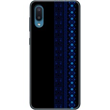 Чохол для Samsung Galaxy A02 (A022) MixCase патріотичні синій колір вишиванки