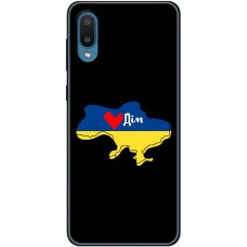 Чохол для Samsung Galaxy A02 (A022) MixCase патріотичні мій дім