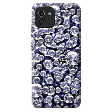 Чохол для Samsung Galaxy A03 (A035) Mixcase прикрашання стрази