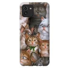 Чохол для Samsung Galaxy A03 (A035) Mixcase тварини коти