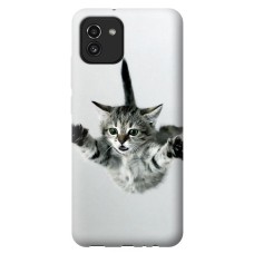 Чохол для Samsung Galaxy A03 (A035) Mixcase тварини кошеня