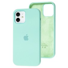 Чохол для iPhone 12 / 12 Pro Full Silicone case seafoam