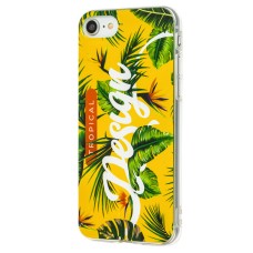 Чохол Lovely для iPhone 7/8 силіконовий тропіки