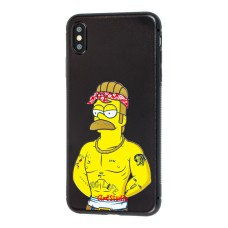 Чохол для iPhone Xs Max ArtStudio Boys Mood series Симпсони