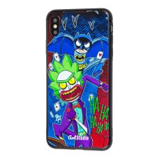 Чохол для iPhone Xs Max ArtStudio Boys Mood series Рік та Морті