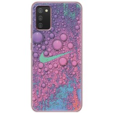 Чохол для Samsung Galaxy A02s (A025) MixCase логотип лого кольоровий