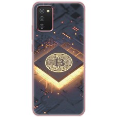Чохол для Samsung Galaxy A02s (A025) MixCase гроші біткоін система