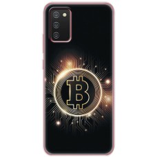 Чохол для Samsung Galaxy A02s (A025) MixCase гроші биткоин чіп