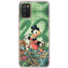 Чохол для Samsung Galaxy A02s (A025) MixCase гроші скрудж макдак