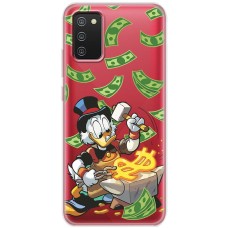 Чохол для Samsung Galaxy A02s (A025) MixCase гроші роби гроші