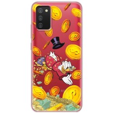 Чохол для Samsung Galaxy A02s (A025) MixCase гроші скрудж макдак у золоті
