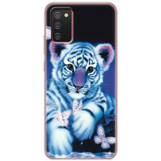 Чохол для Samsung Galaxy A02s (A025) MixCase звірі тигреня