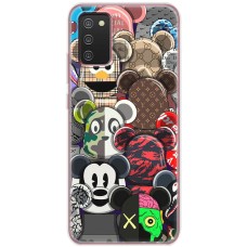 Чохол для Samsung Galaxy A02s (A025) MixCase робот асорті