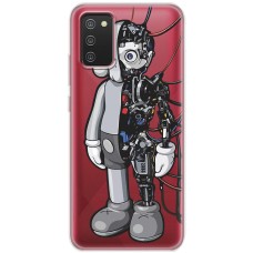 Чохол для Samsung Galaxy A02s (A025) MixCase робот половини