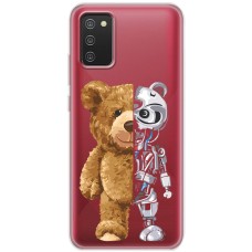 Чохол для Samsung Galaxy A02s (A025) MixCase робот ведмідь