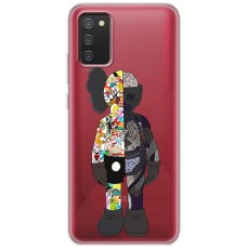 Чохол для Samsung Galaxy A02s (A025) MixCase робот половинки