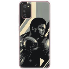 Чохол для Samsung Galaxy A02s (A025) MixCase спорт принт спорт принт Мухаммед Алі
