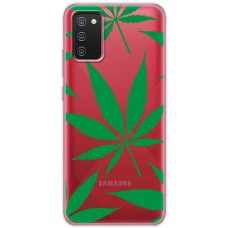 Чохол для Samsung Galaxy A02s (A025) MixCase трава листя