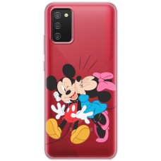 Чохол для Samsung A02s (A025) MixCase день закоханих закохані мишенята
