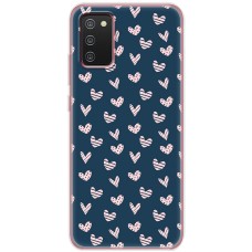 Чохол для Samsung A02s (A025) MixCase день закоханих серця
