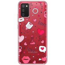 Чохол для Samsung A02s (A025) MixCase день закоханих I love you