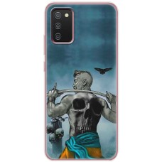 Чохол для Samsung Galaxy A02s (A025) MixCase патріотичні козак з черепом