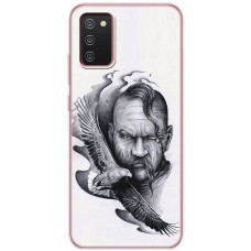 Чохол для Samsung Galaxy A02s (A025) MixCase патріотичні козак та сокіл