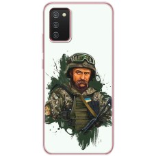 Чохол для Samsung Galaxy A02s (A025) MixCase патріотичні Тарас Шевченко у формі