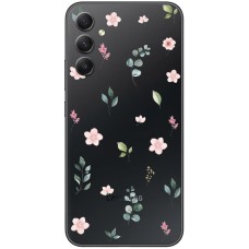 Чохол для Samsung Galaxy A14 Mixcase квіти патерн квіти гілки евкаліпт